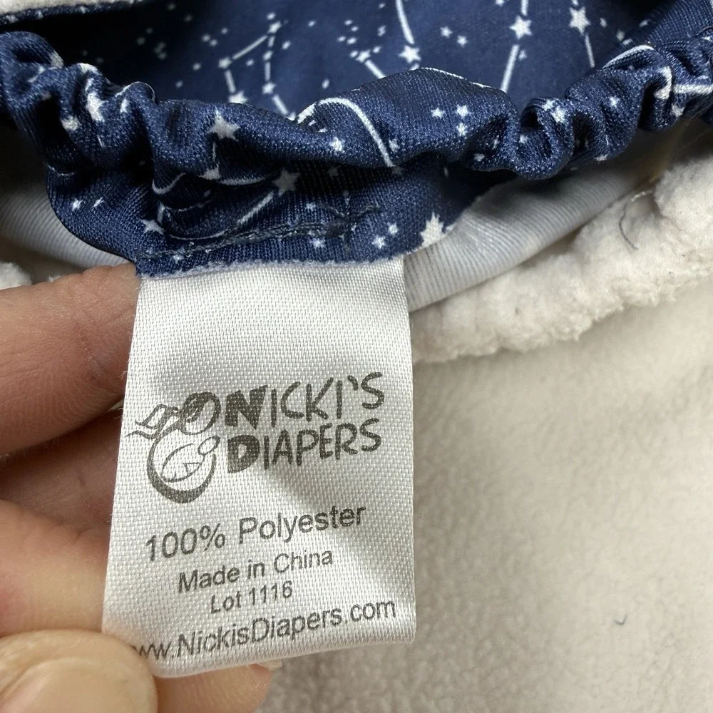 Nicki's Diapers Cloth Diapers One Size Adjustable Washable Pocket Diaper